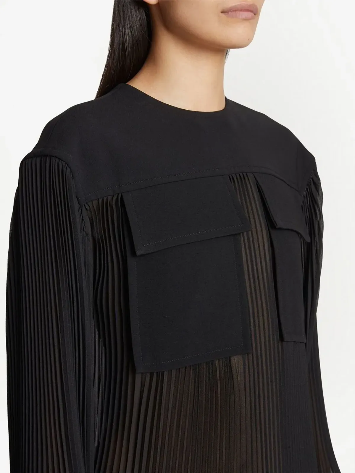Proenza Schouler プリーツ長袖ブラウス - 画像5