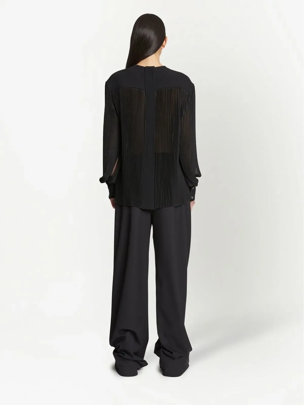 Proenza Schouler プリーツ長袖ブラウス - 画像4