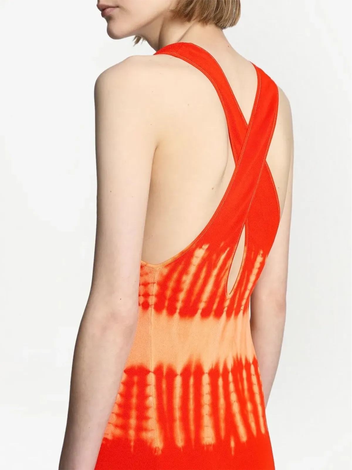 Proenza Schouler タイダイプリント編みニットドレス - 画像5