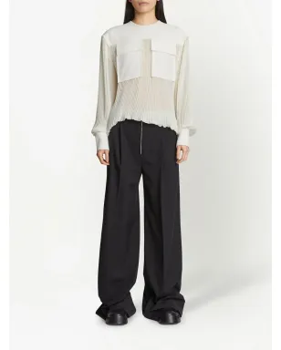 Proenza Schouler シアー プリーツ ブラウス - サムネイル2