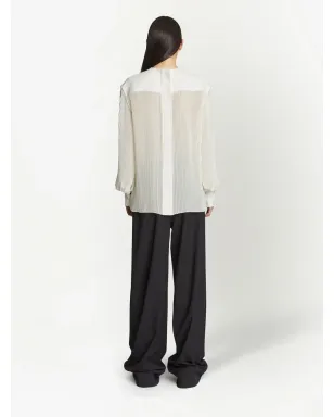 Proenza Schouler シアー プリーツ ブラウス - サムネイル4