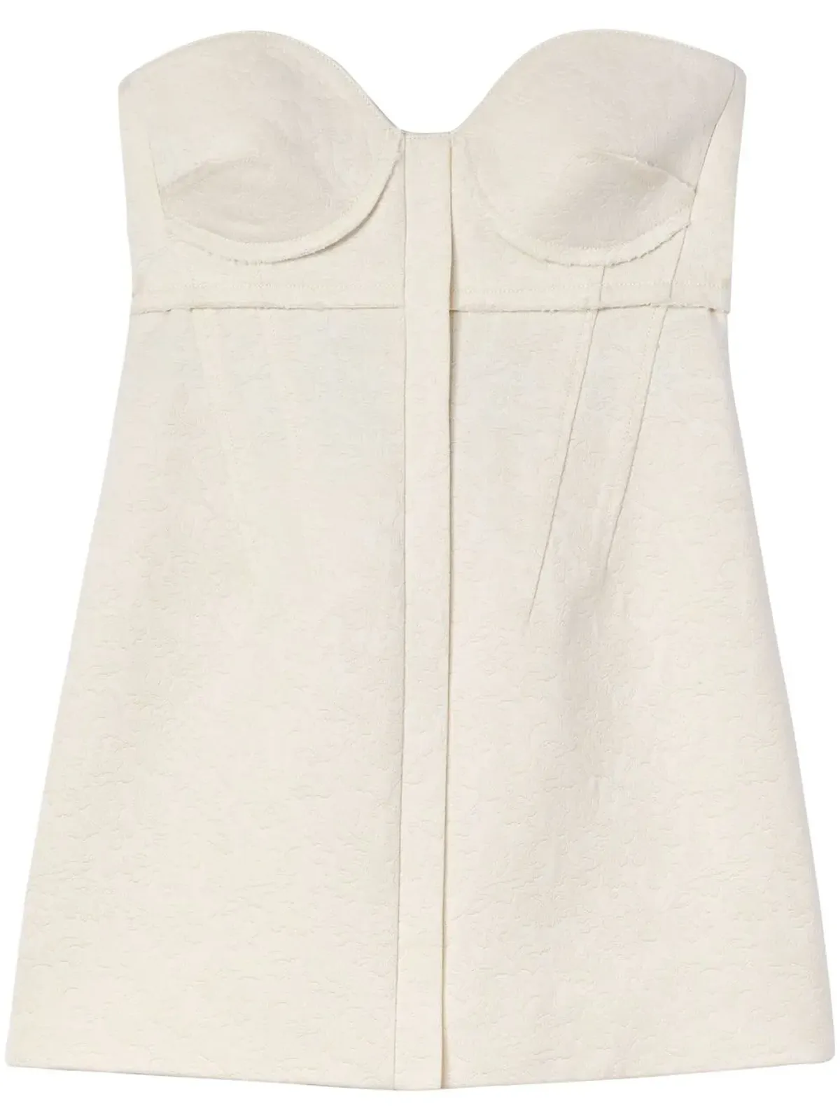 Proenza Schouler ブスティエトップ パターンジャカード - Neutrals - 画像1