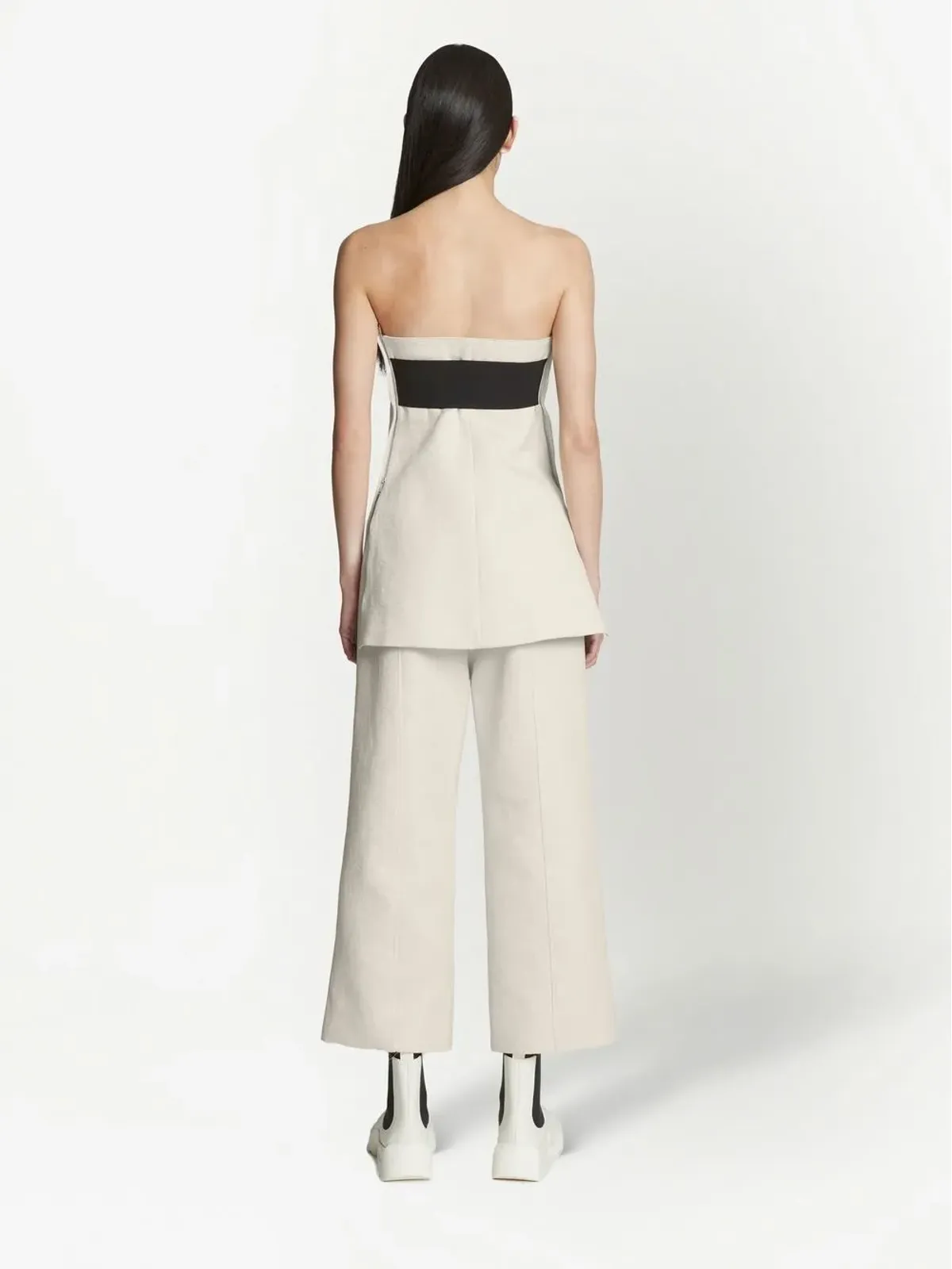 Proenza Schouler ブスティエトップ パターンジャカード - Neutrals - 画像4