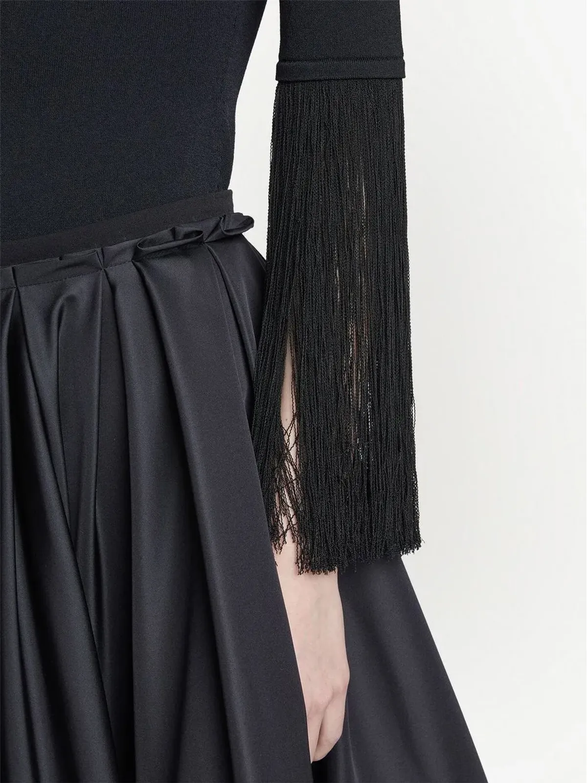Proenza Schouler フリンジディテール付きニットトップ - 画像5