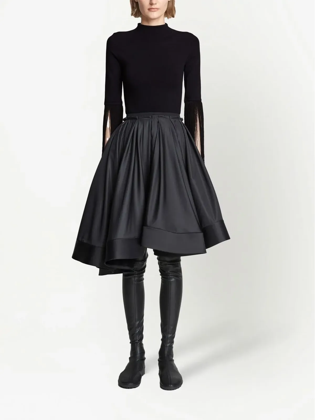 Proenza Schouler フリンジディテール付きニットトップ - 画像2