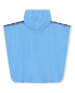 Dolce & Gabbana Kids DG ロゴプリント テリーバスローブ - Blue - サムネイル2
