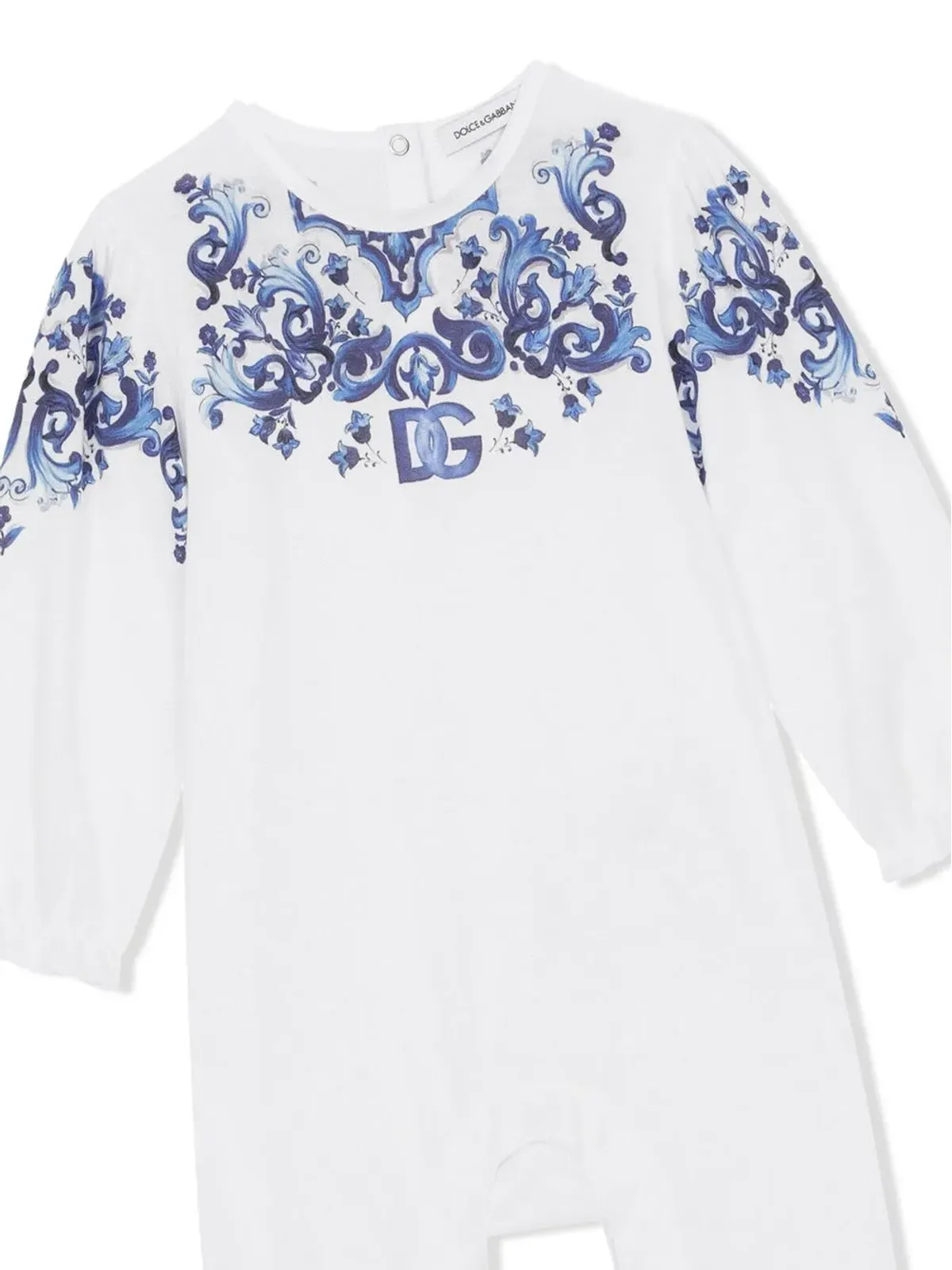 Dolce & Gabbana Kids Majolica-print ロンパースセット - 画像3
