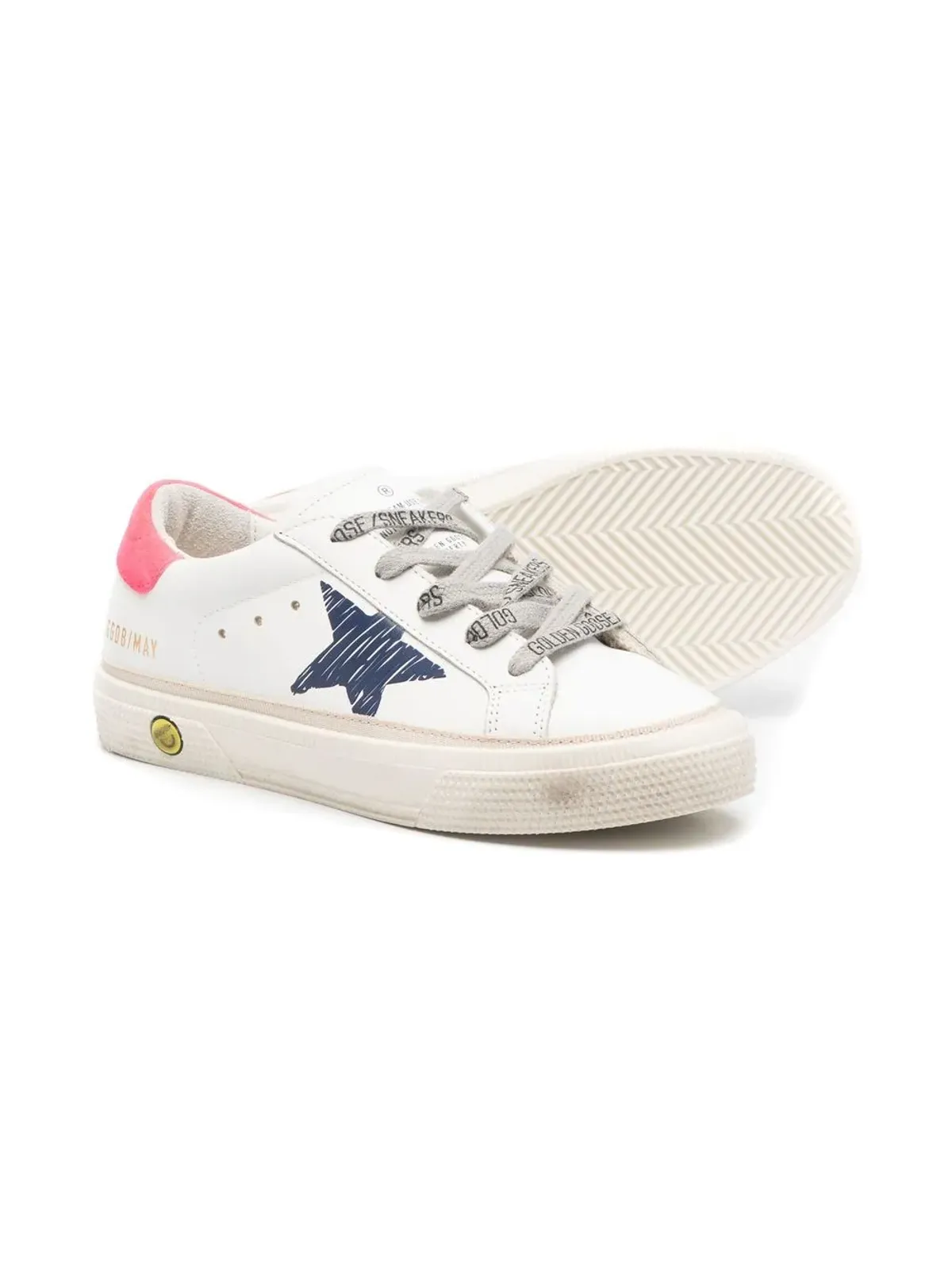 Golden Goose Kids May ロー・トップスニーカー - 画像2