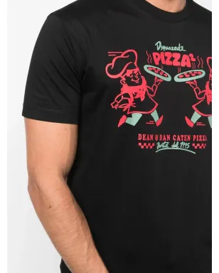 DSQUARED2 グラフィックプリント半袖Tシャツ（ブラック） - サムネイル5