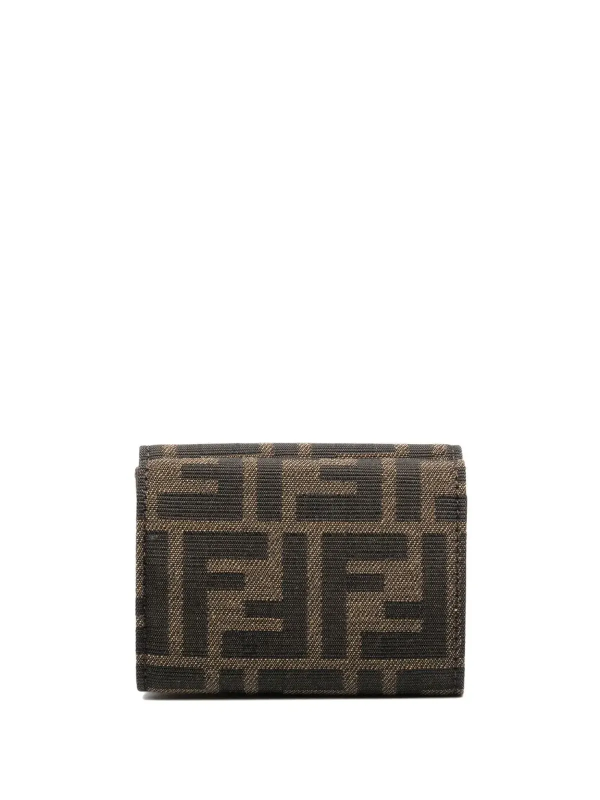 FENDI FFロゴパターン ウォレット ブラウン - 画像2