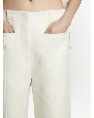Proenza Schouler コットンウール混紡ジャカードパンツ - サムネイル5