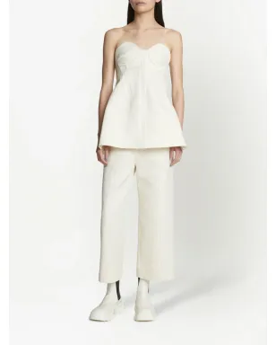 Proenza Schouler コットンウール混紡ジャカードパンツ - サムネイル2