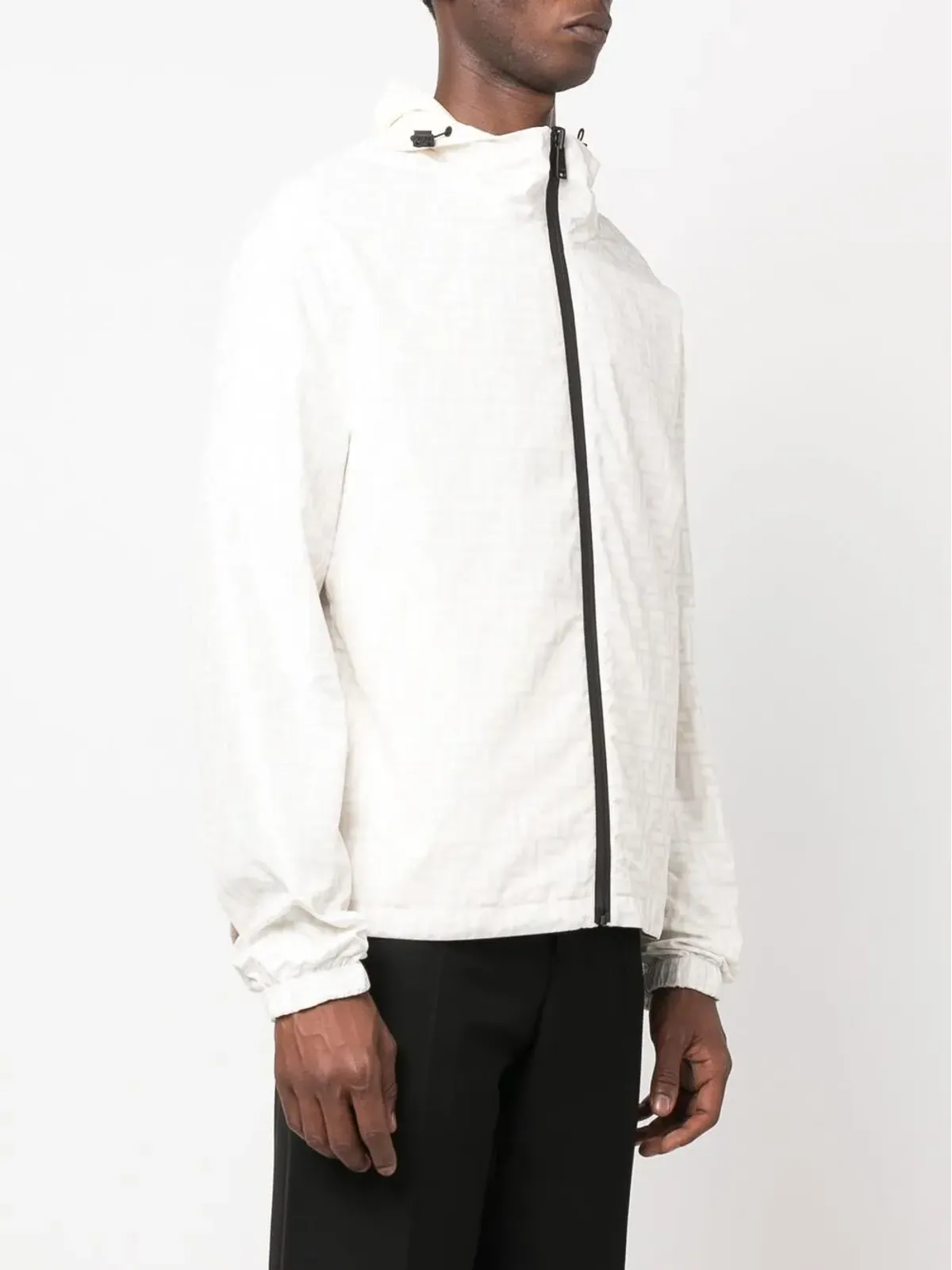 FENDI FF-logo print hooded jacket - 画像3