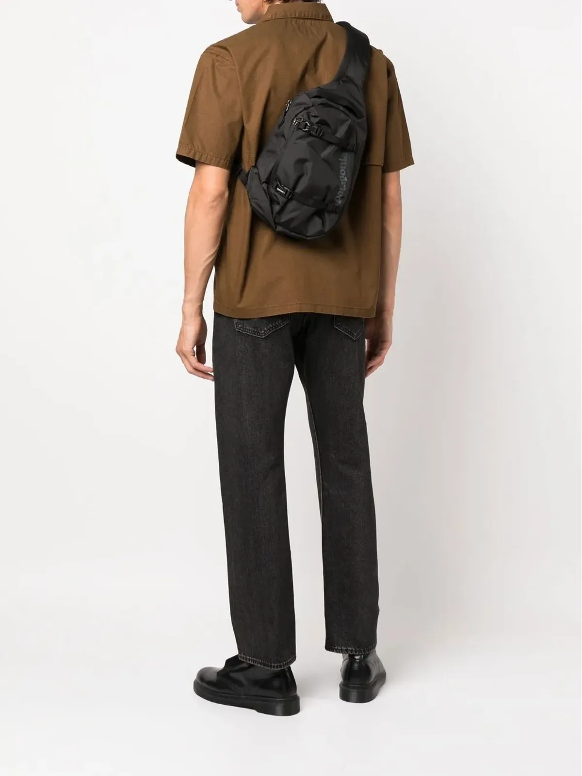 Patagonia Atom ロゴプリント スリングバックパック - 画像2