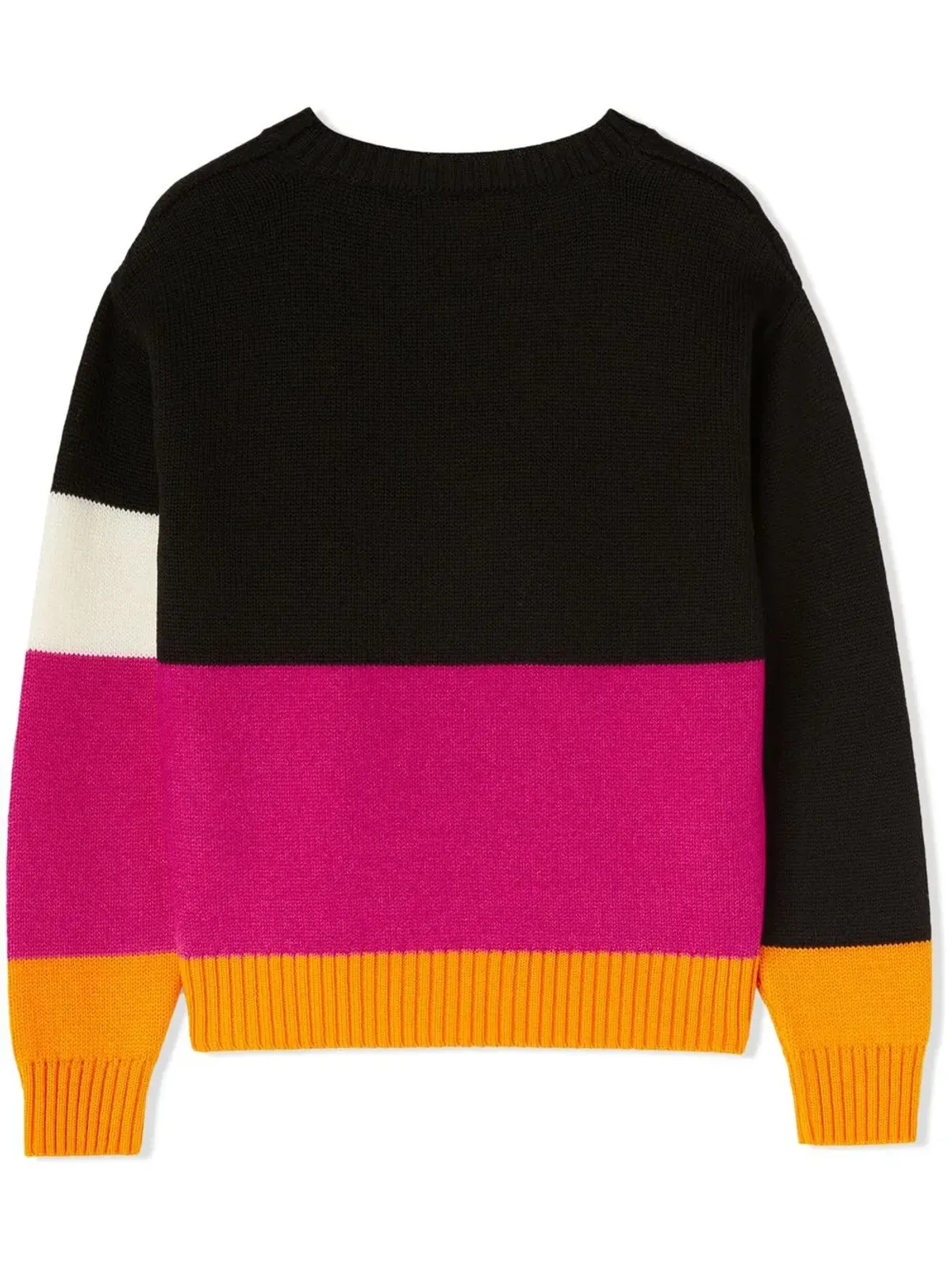 Off-White Kids カラーブロック クルーネック ジャンパー - 画像2