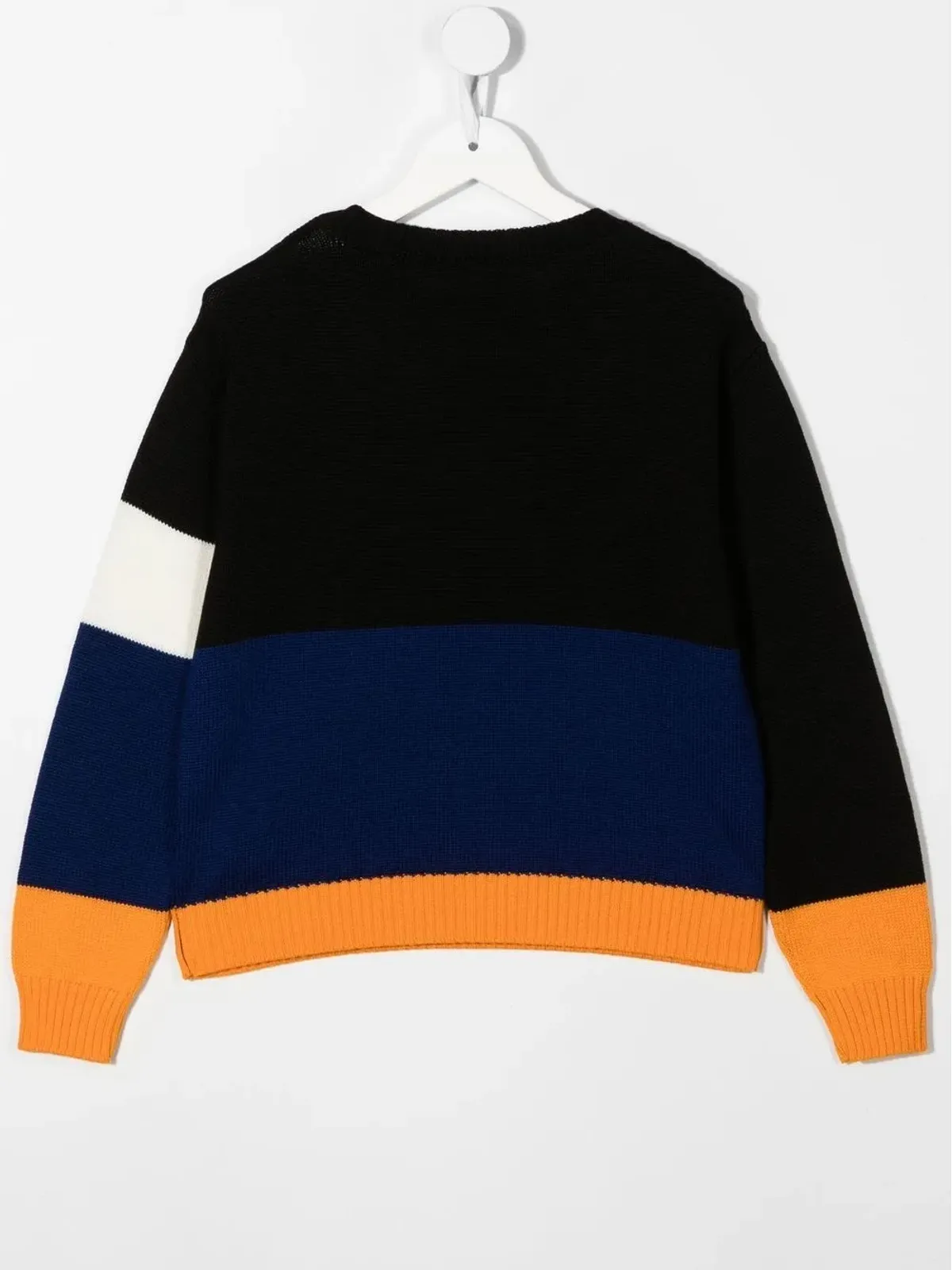 Off-White Kids バージンウール ロゴ刺繍 ジャンパー - 画像2