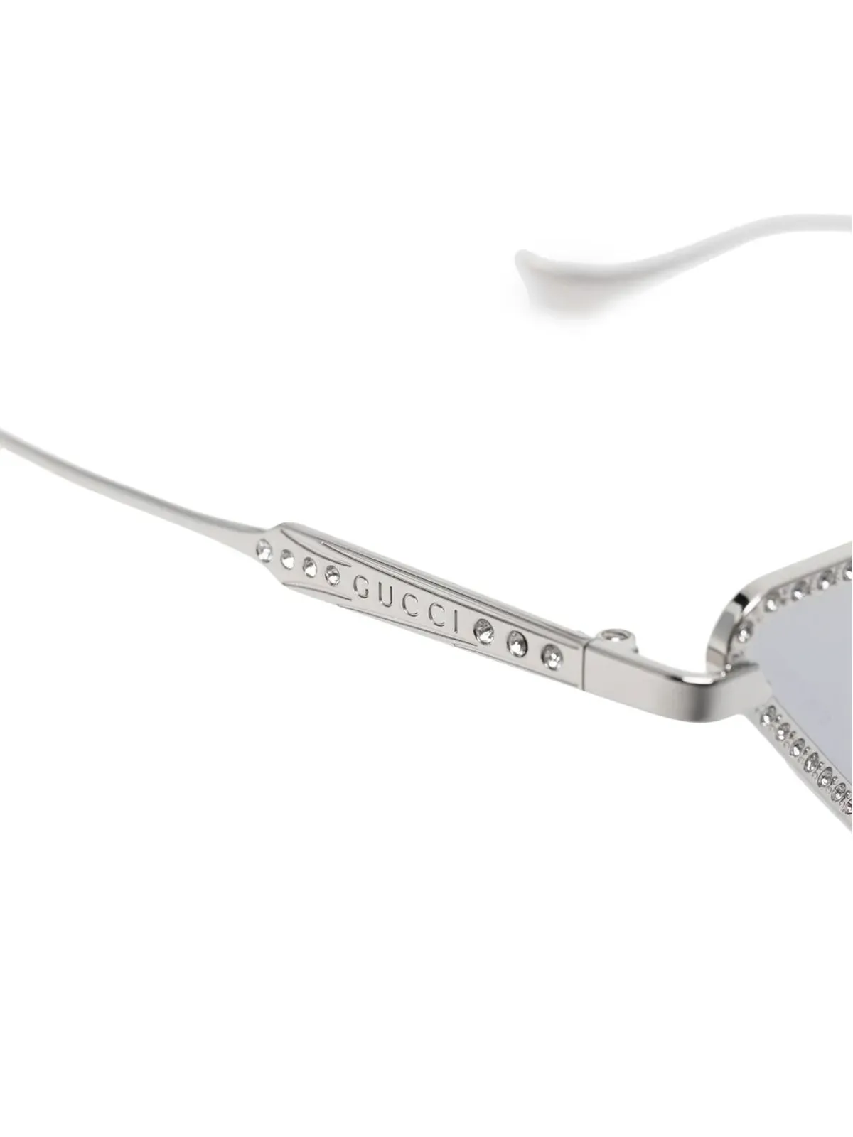 Gucci Eyewear エンベリッシュド ジオメトリック サングラス - 画像3