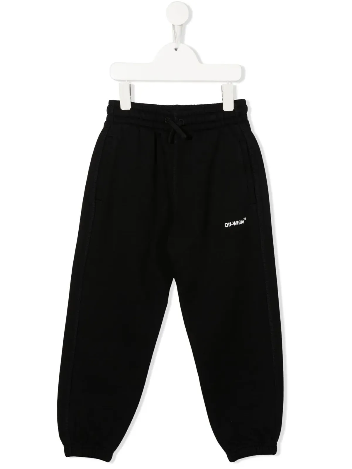Off-White Kids Monster arrow-print track pants - Black - 画像1