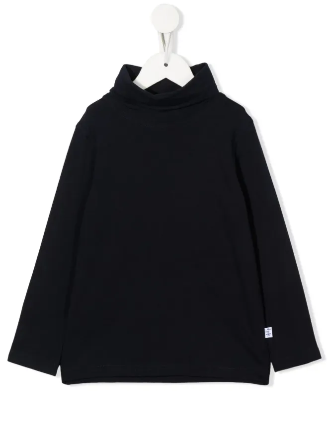 Il Gufo Il Gufo ロゴパッチ ロールネック セーターの商品画像