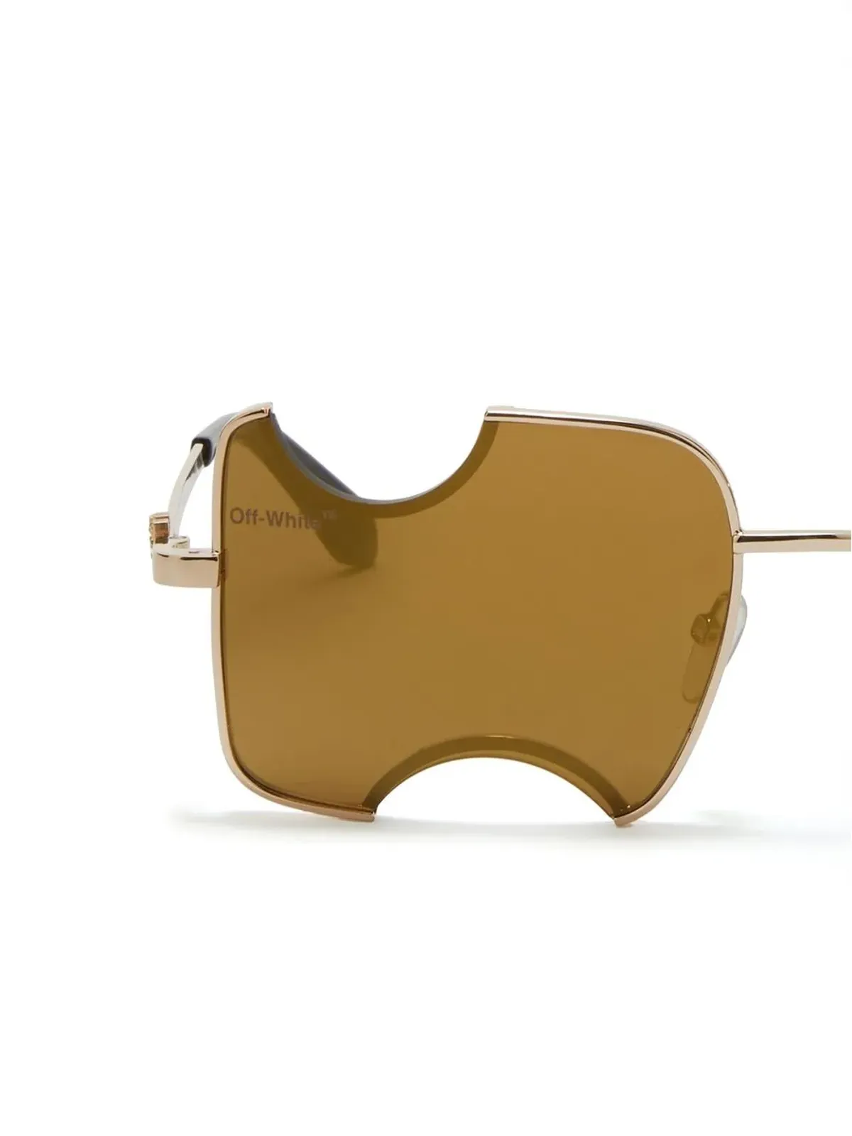 Off-White Eyewear Salvador tinted sunglasses - Brown - 画像3
