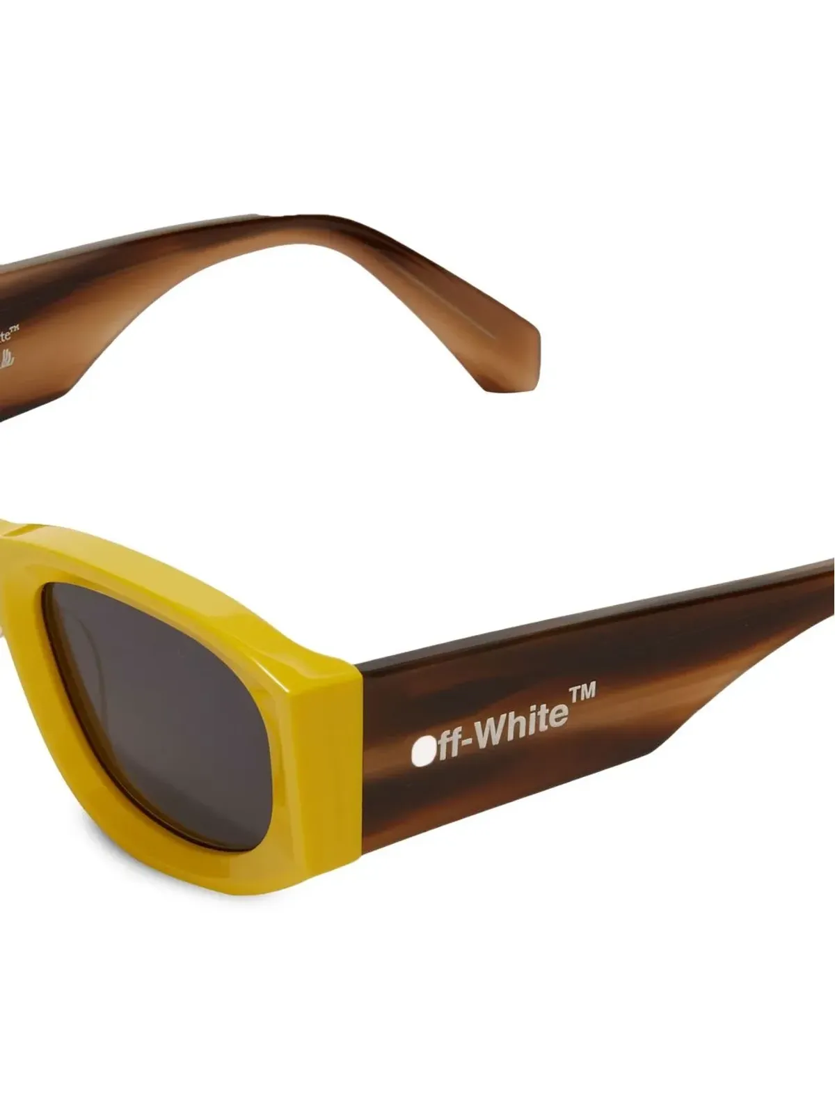Off-White Eyewear 丸型フレームのサングラス - 画像2