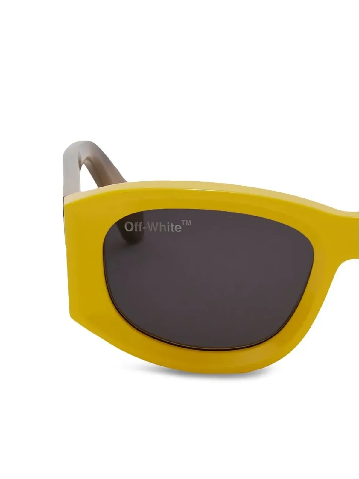 Off-White Eyewear 丸型フレームのサングラス - 画像3