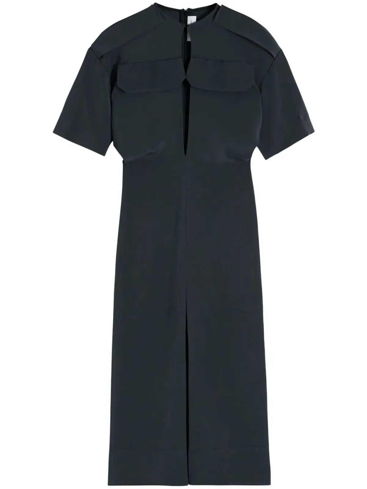 Victoria Beckham ユーティリティディテール ミディドレス - 画像1