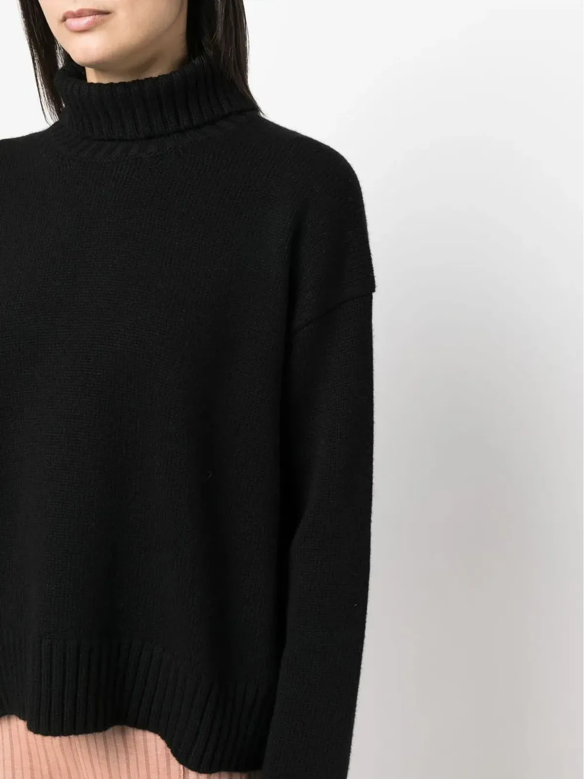 Jil Sander ロールネック・ルーズフィット ジャンパー - 画像5