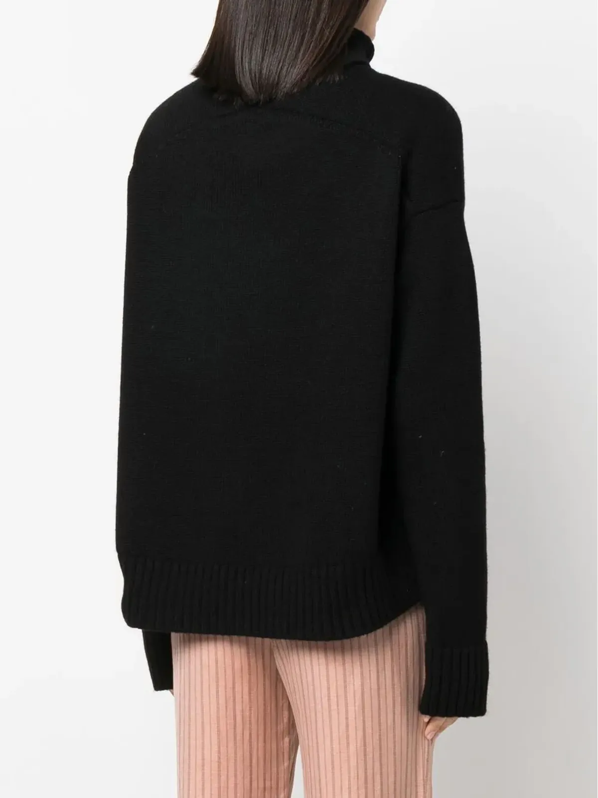 Jil Sander ロールネック・ルーズフィット ジャンパー - 画像4