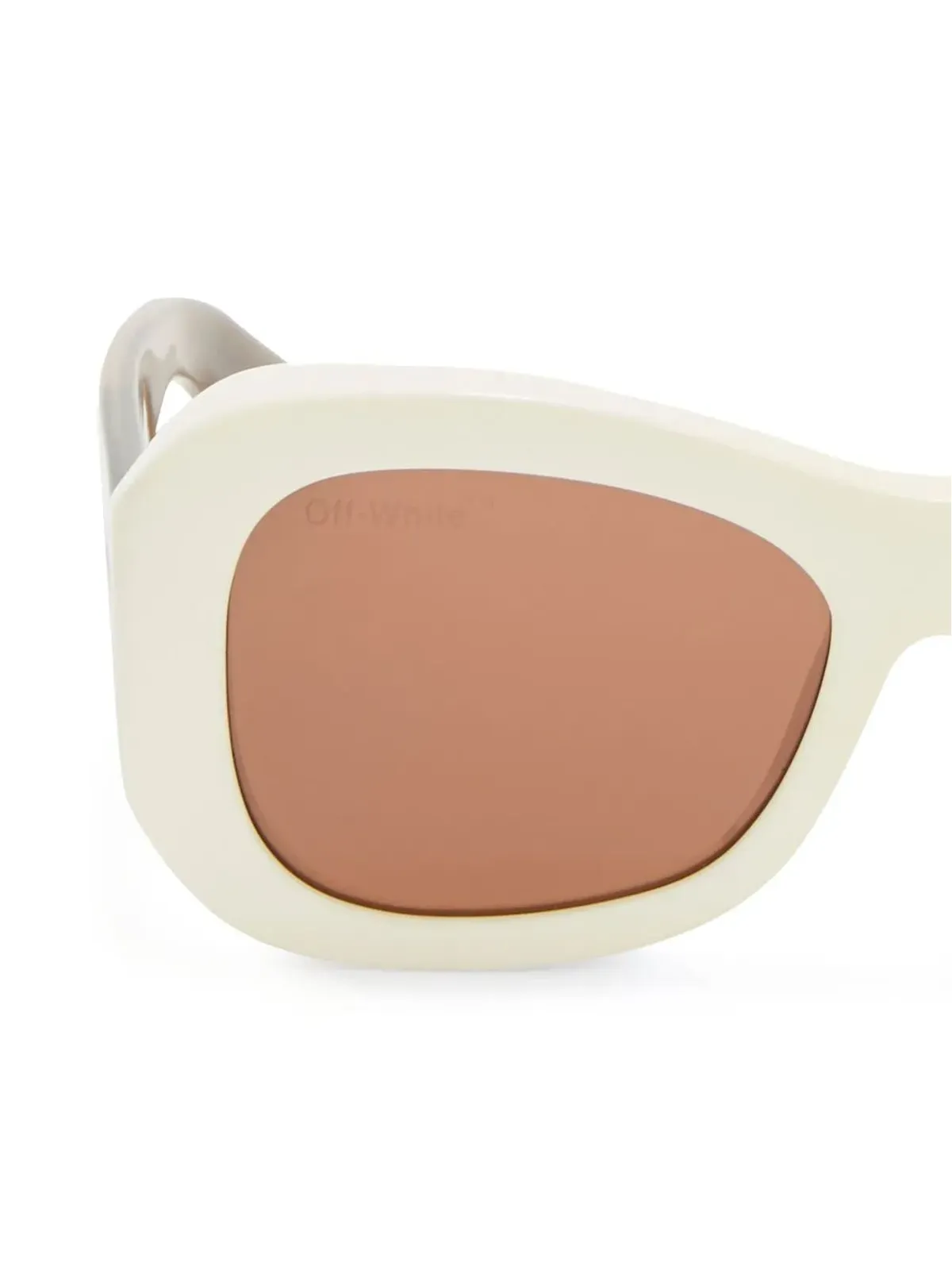 Off-White Eyewear ロゴプリントサングラス - 画像3
