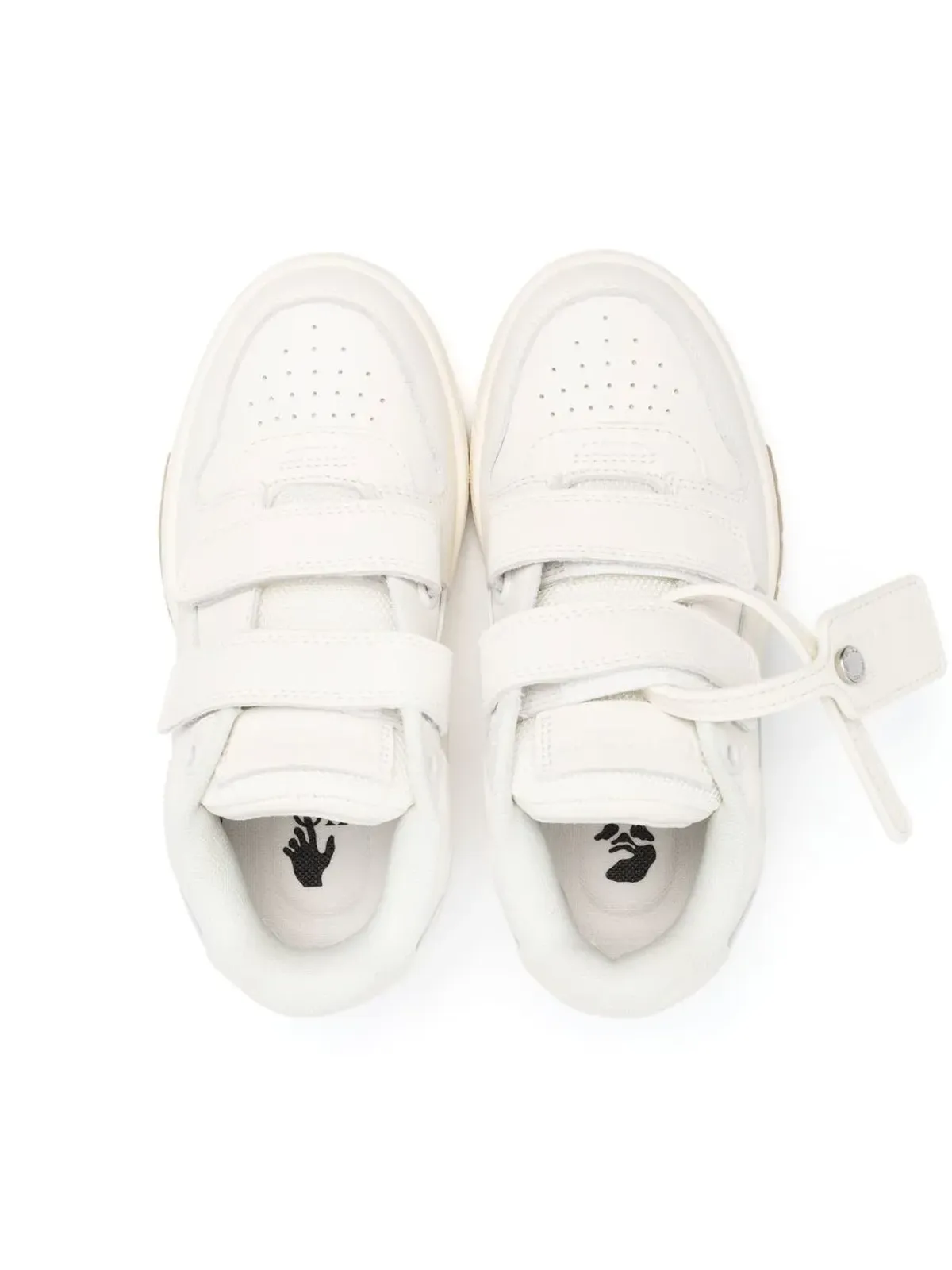 Off-White Kids アウトオブオフィス タッチストラップ スニーカー - 画像3