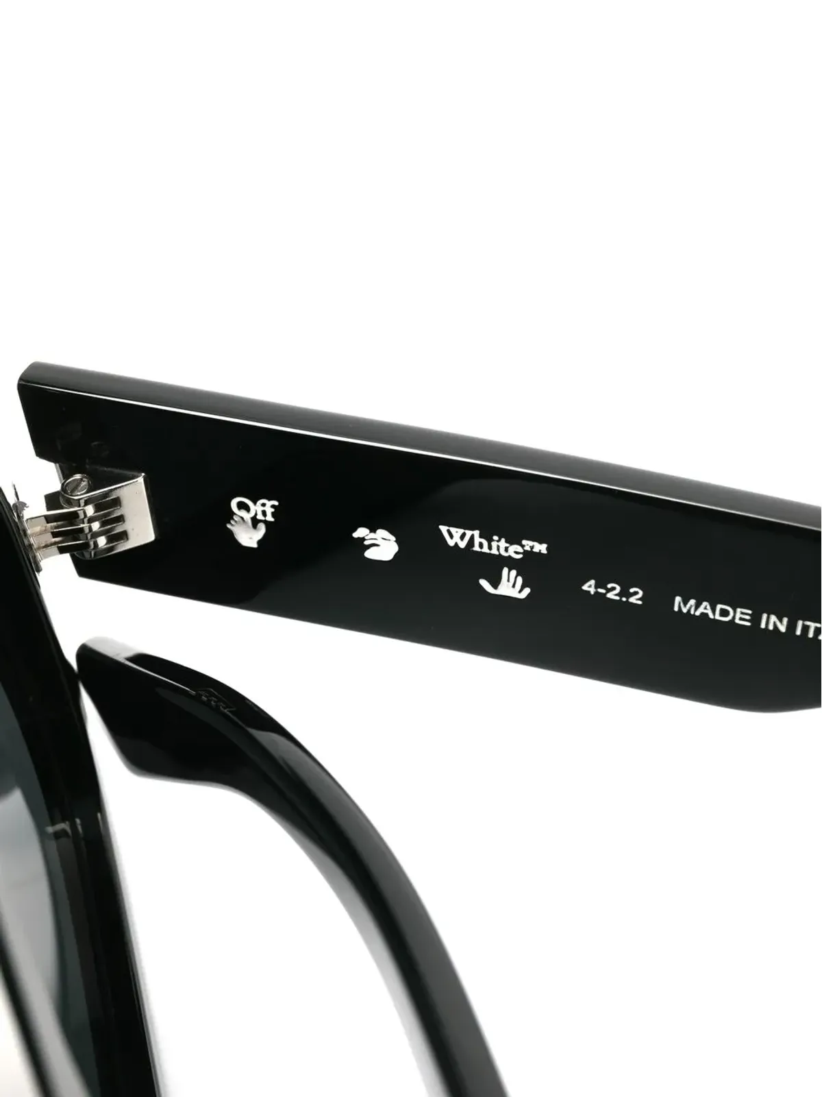 Off-White Eyewear オーバルフレーム サングラス - 画像3
