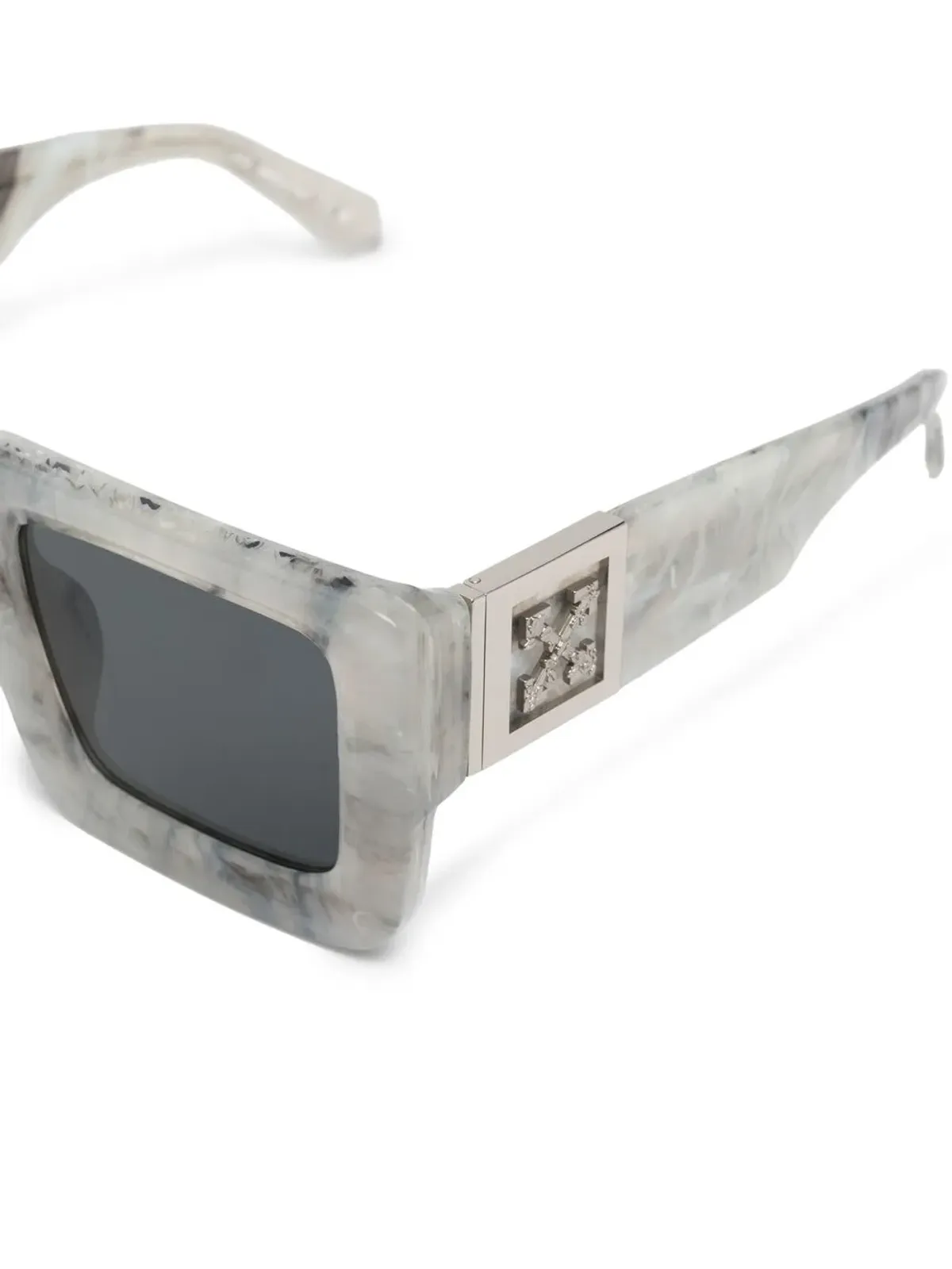 Off-White Eyewear アローズ スクエアフレーム サングラス - 画像3