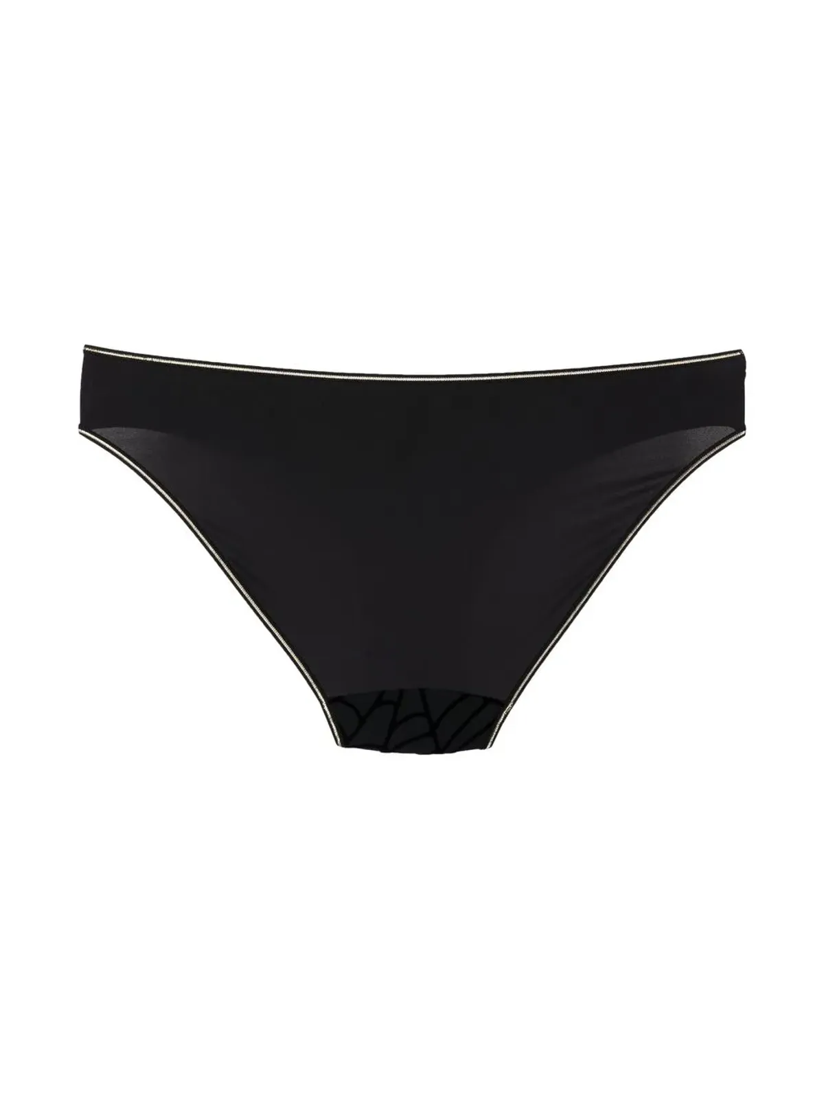 Marlies Dekkers アドベンチャーズ ベルベットディテール ブリーフ - ブラック - 画像2