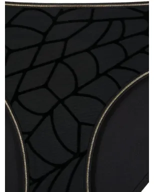 Marlies Dekkers アドベンチャーズ ベルベットディテール ブリーフ - ブラック - サムネイル3