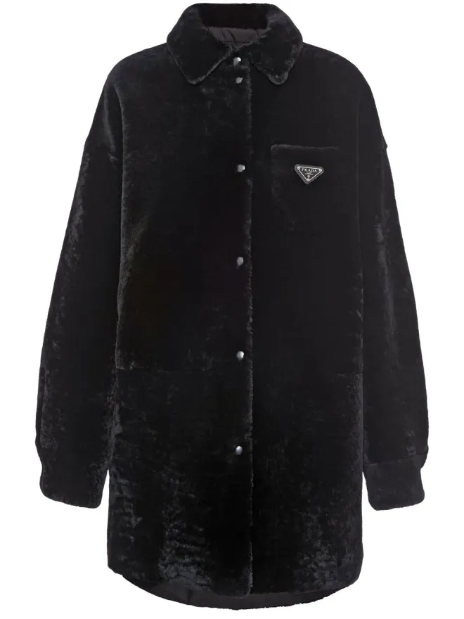 Prada Prada 三角ロゴ リバーシブルコートの商品画像