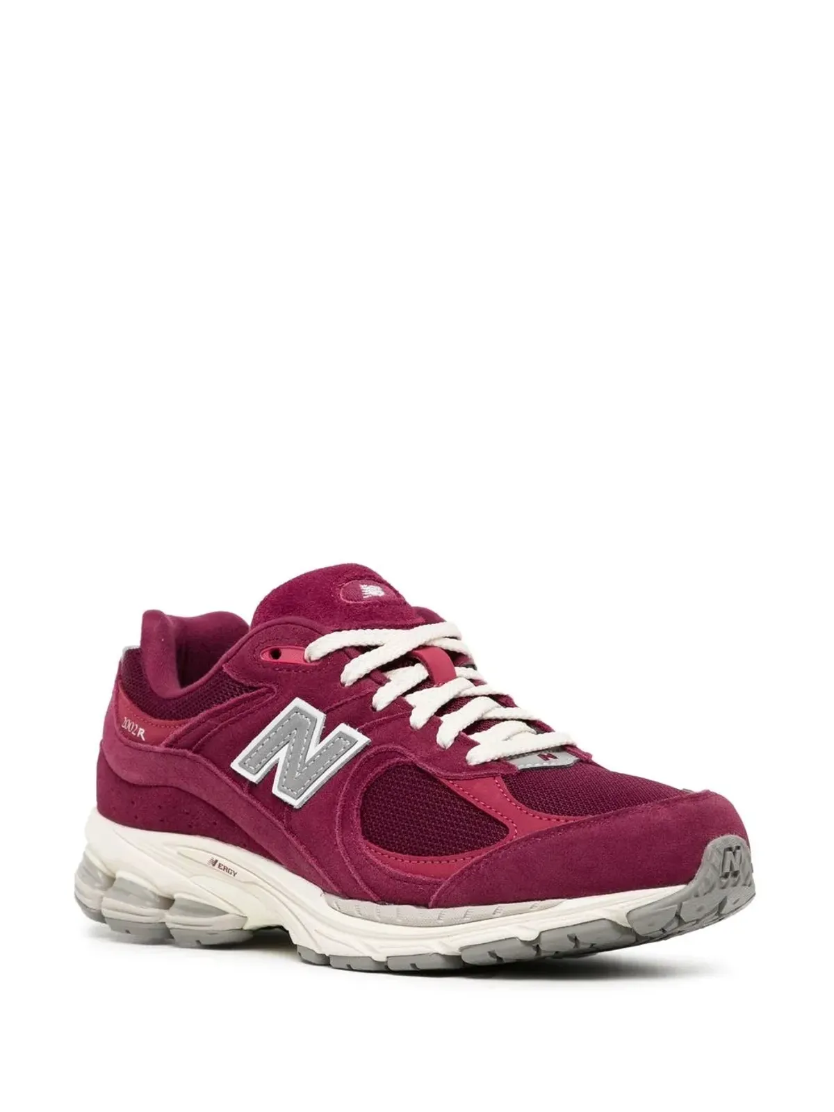 New Balance 2002R ボルドー色スニーカー - 画像2