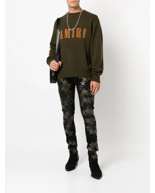 AMIRI 星パッチディテール スキニージーンズ - サムネイル2