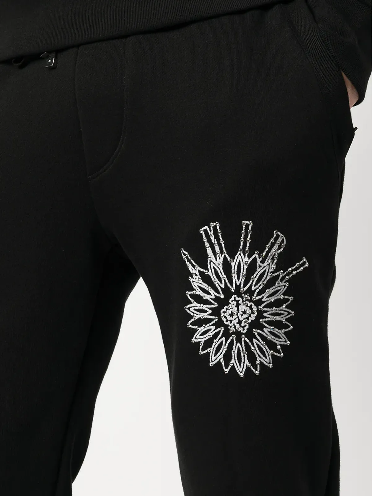AMIRI スリムカット ロゴプリント トラックパンツ - 画像5