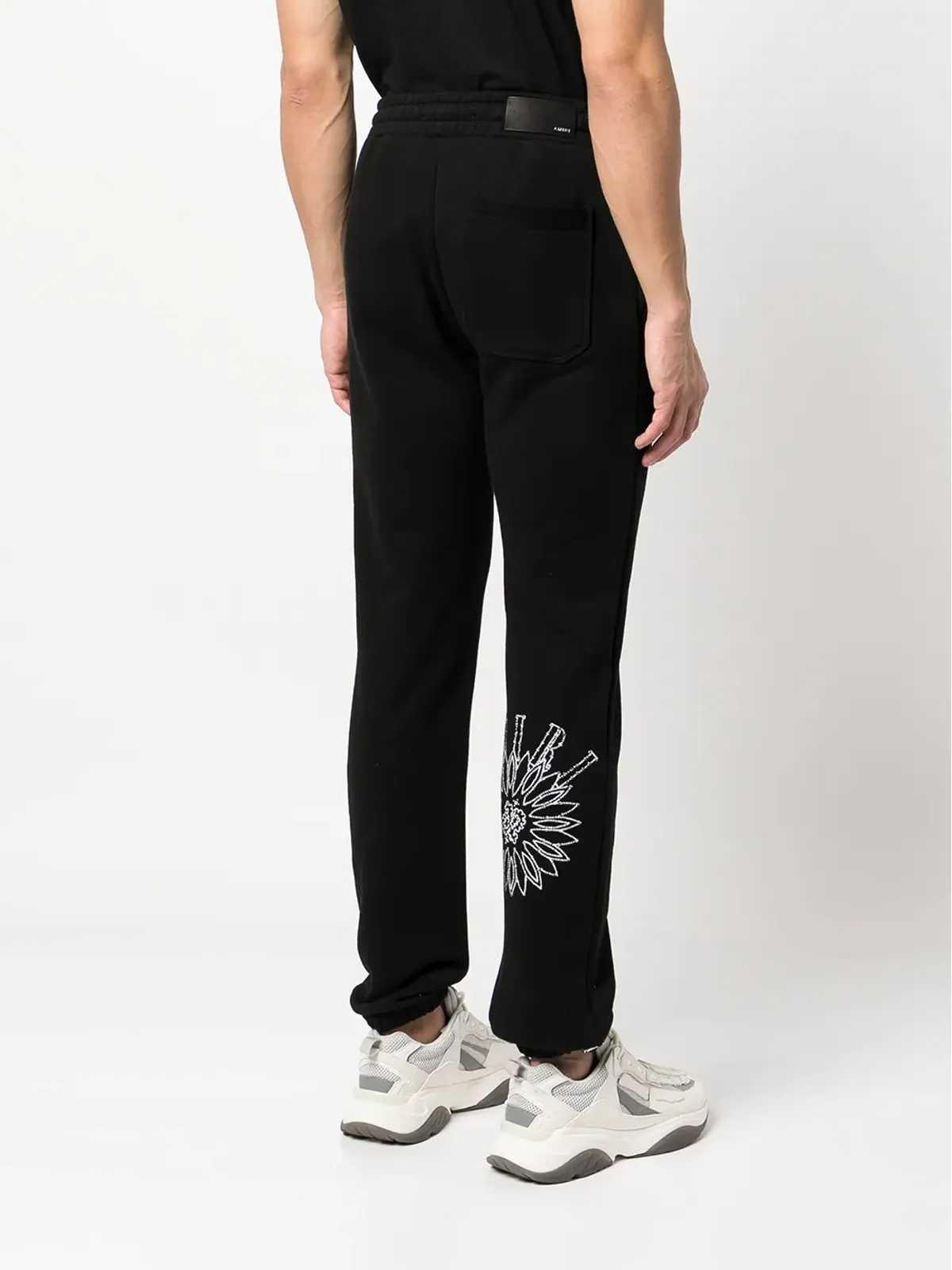 AMIRI スリムカット ロゴプリント トラックパンツ - 画像4