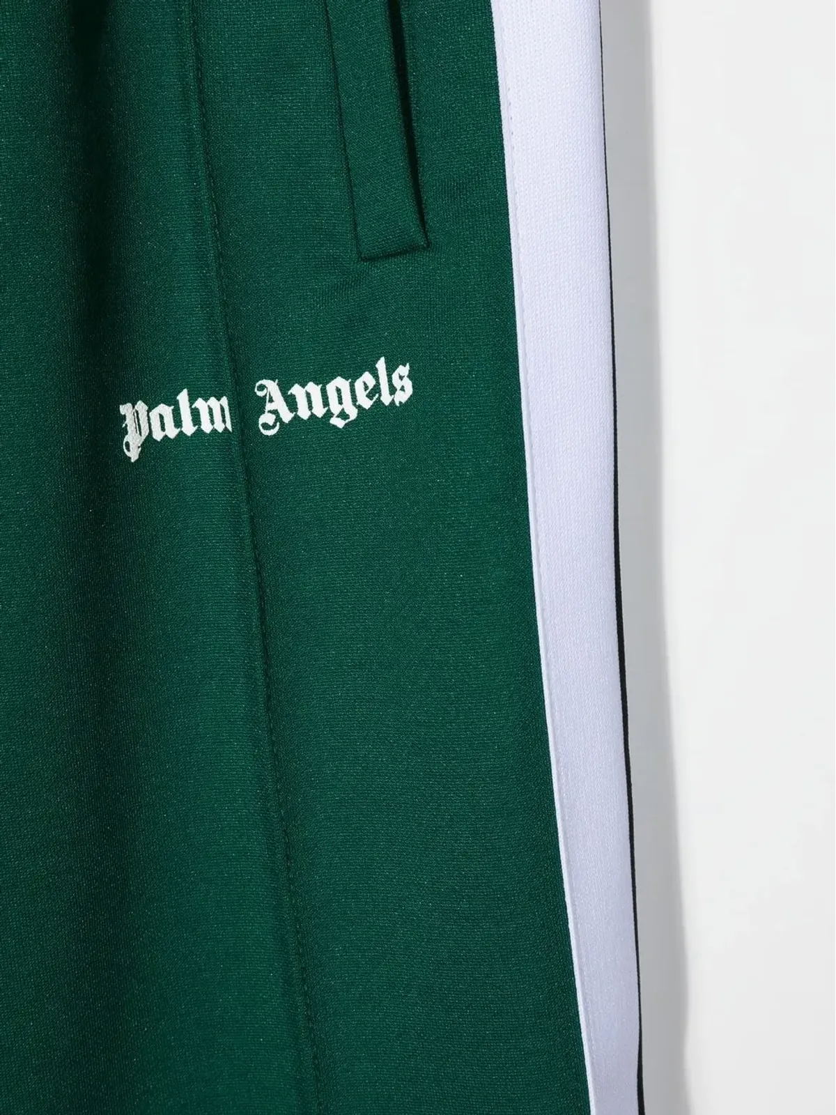 Palm Angels Kids サイドストライプ ロゴ トラックパンツ - 画像3