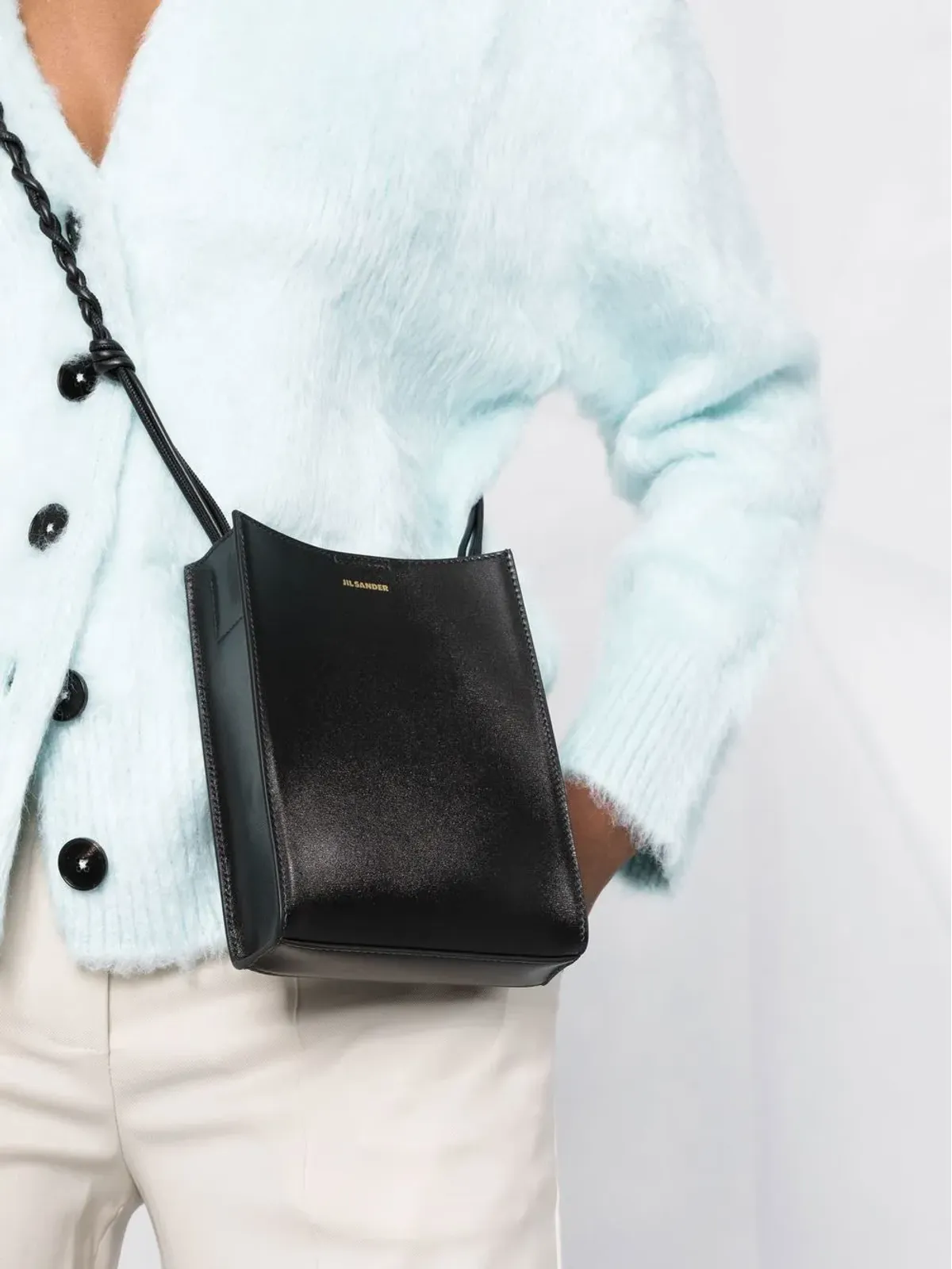 Jil Sander タングル ショルダーバッグ - 画像3
