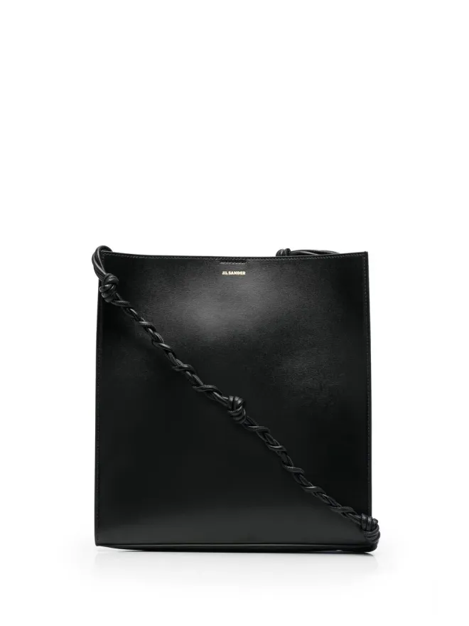 Jil Sander Jil Sander ロゴプリント レザー ショルダーバッグの商品画像
