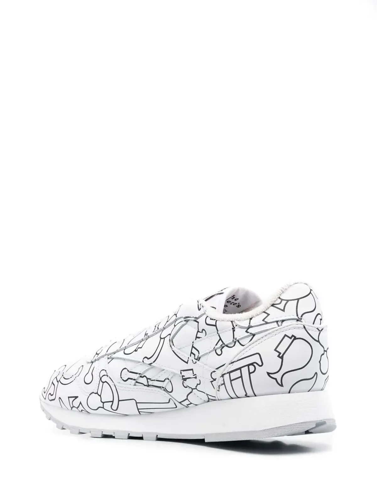 Reebok x Eames Classic low top sneakers - White - 画像3