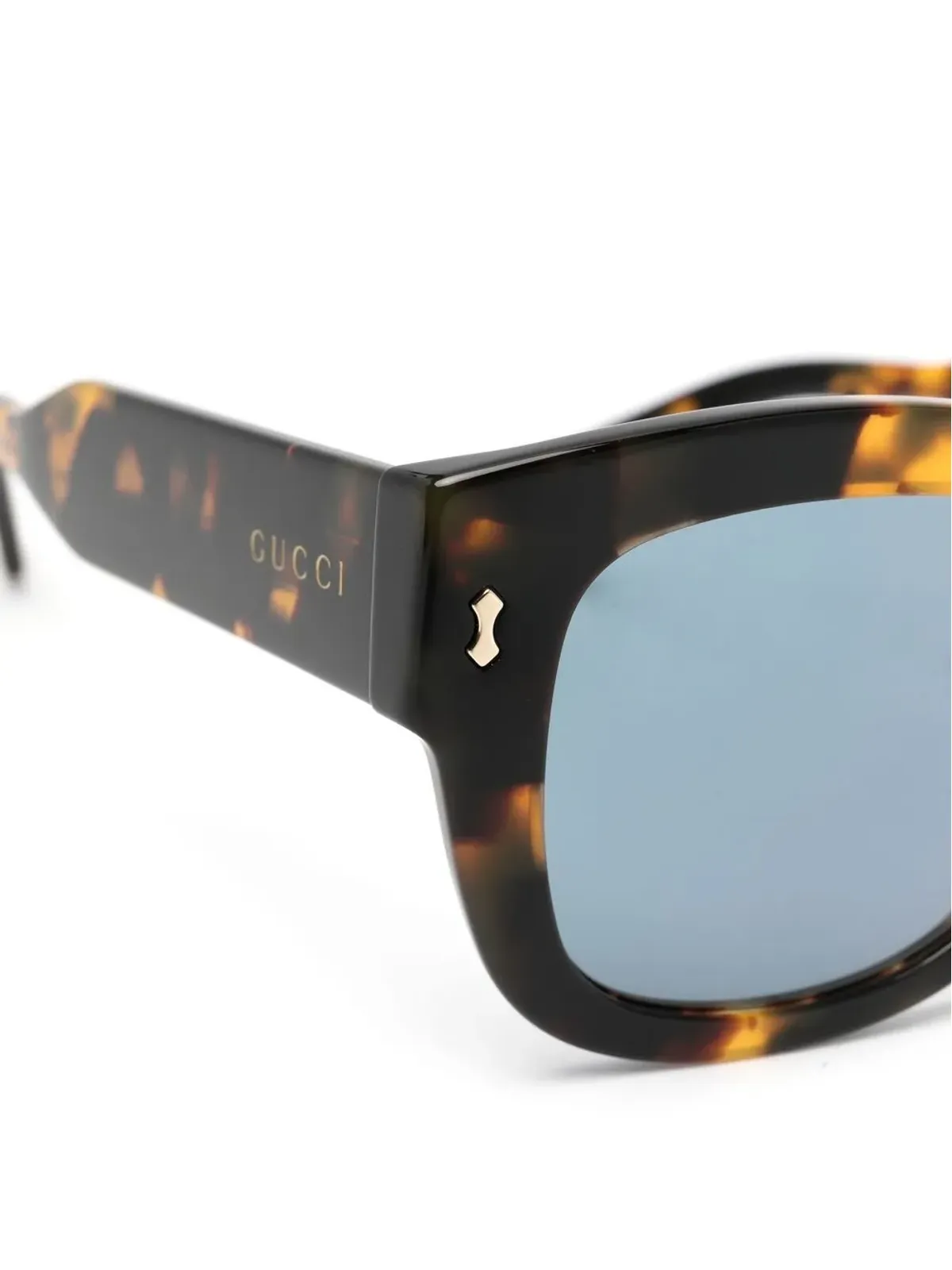 Gucci Eyewear スクエアフレーム サングラス - 画像3