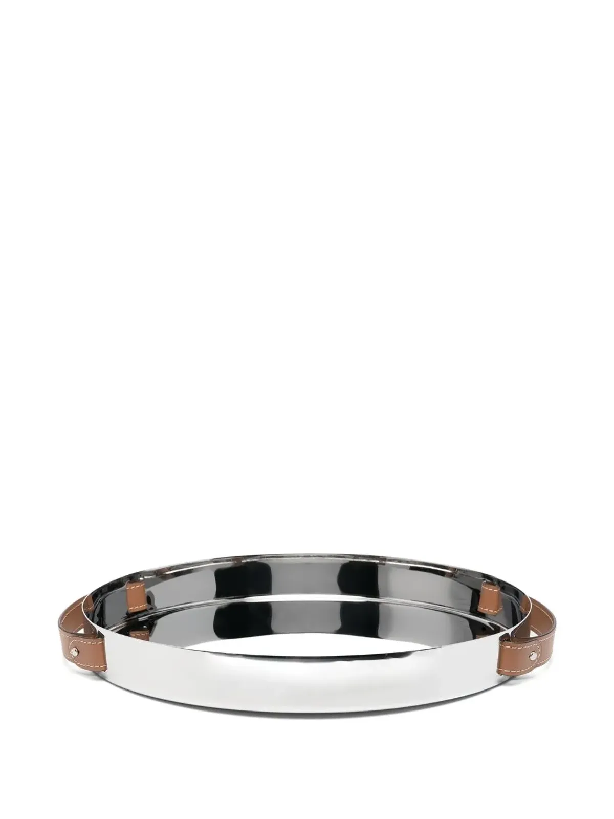 Ralph Lauren Home Wyatt ラウンドトレイ - Silver - 画像2