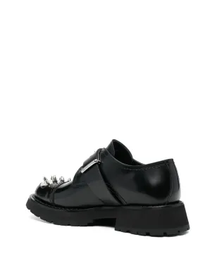 Alexander McQueen スタッズ付きトゥキャップモンクシューズ - サムネイル3