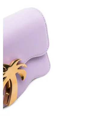 Palm Angels ロゴプレートショルダーバッグ - サムネイル4