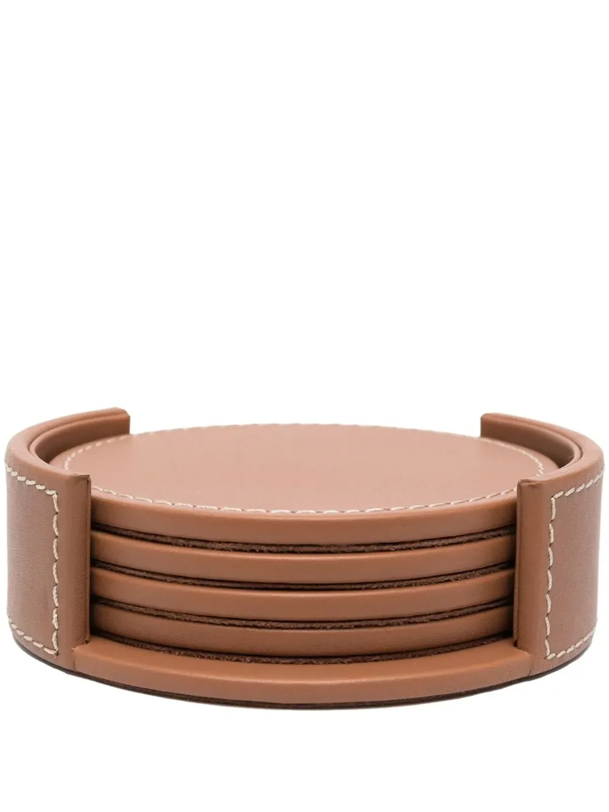 Ralph Lauren Home Wyatt レザー コースター - 画像1