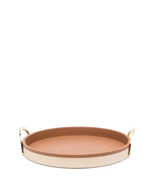 Ralph Lauren Home Garrett レザー エンボスプリント トレイ - サムネイル2